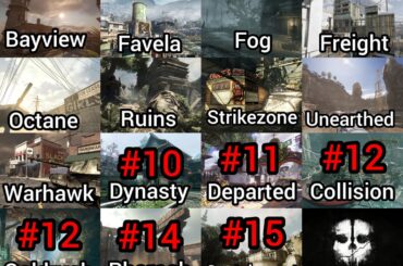 [Ghosts] Voting on the best Ghosts maps Day Twenty: Dynasty is out. Vote for your Least Favorite Map