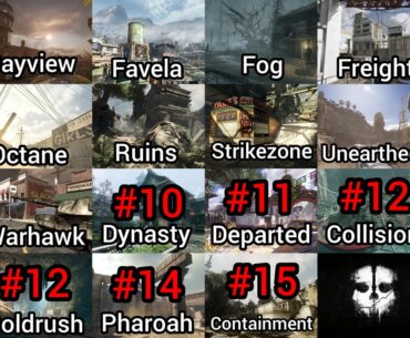 [Ghosts] Voting on the best Ghosts maps Day Twenty: Dynasty is out. Vote for your Least Favorite Map