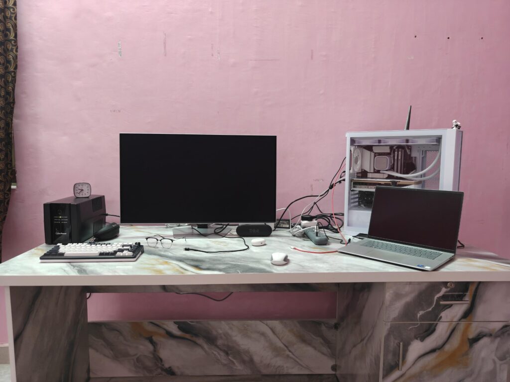 First gaming pc setup!!