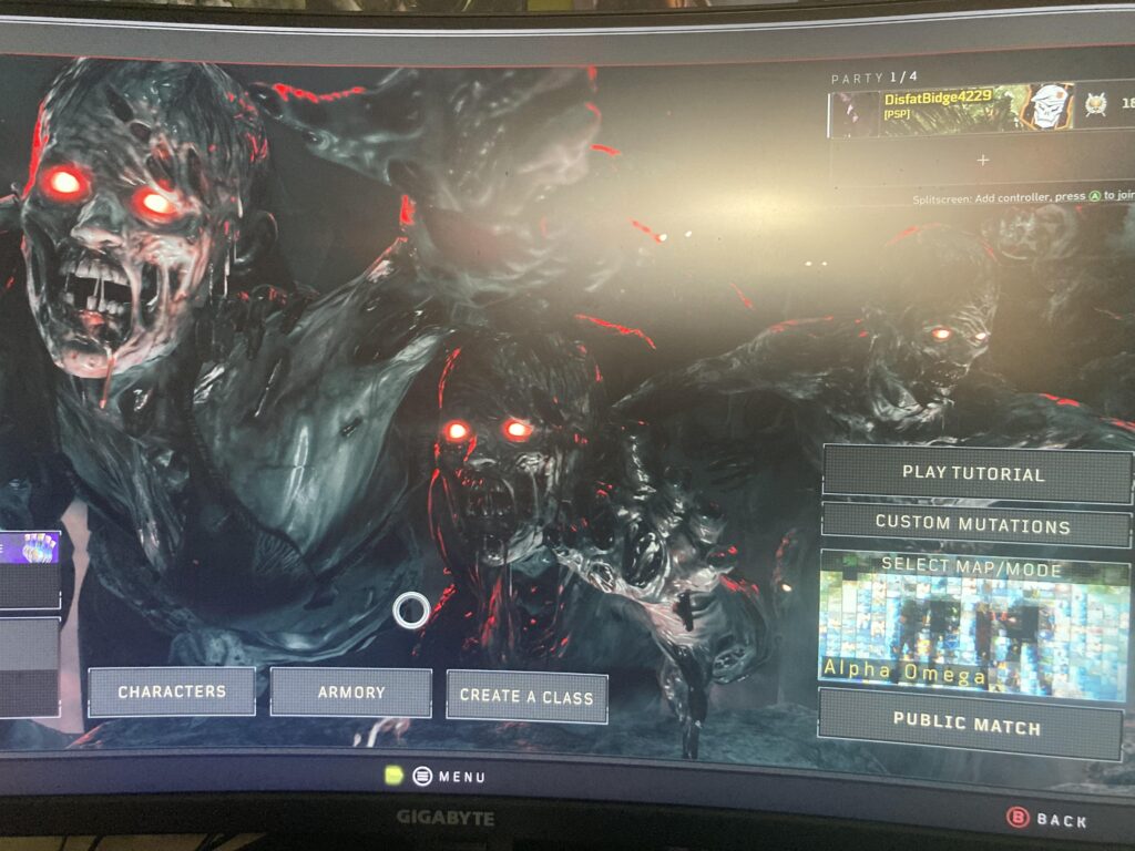Where’s the play solo option?