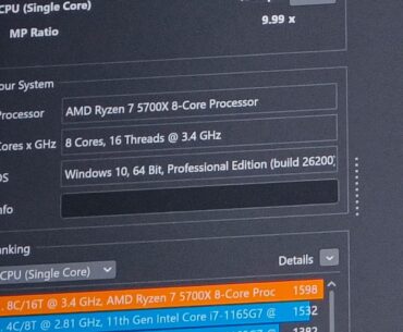 Ryzen 5700X, Is it a good result?