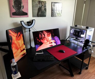 Finally got my setup to a place I’m proud of. Thoughts?