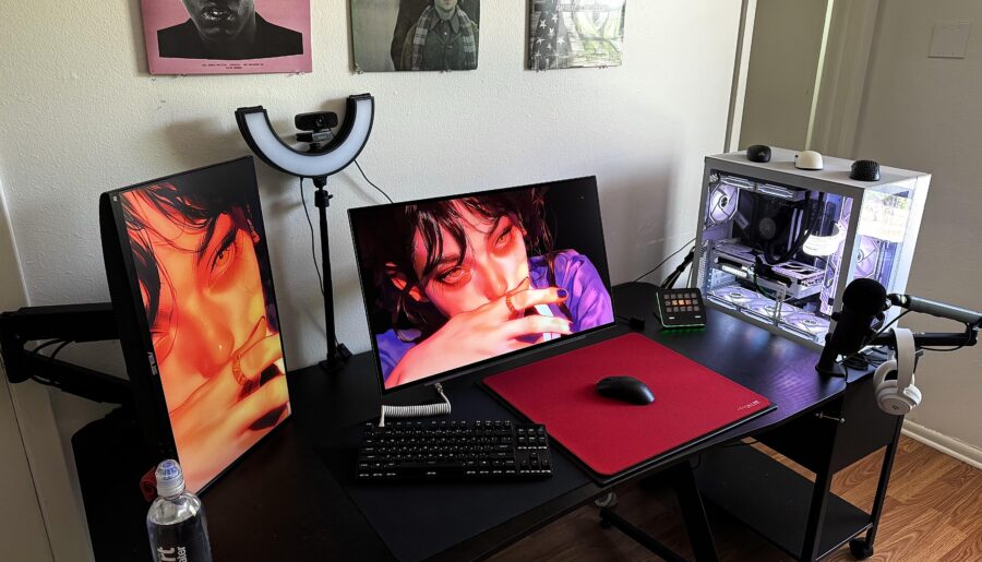 Finally got my setup to a place I’m proud of. Thoughts?