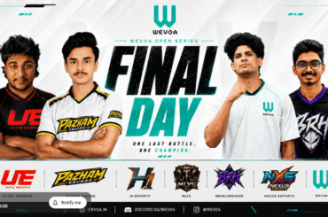 PUBG Live Wevoa Open Series Season 1 - Week 3 | Final Day https://www.youtube.com/live/vQZ6cfBKgwk?si=BiFSRWeI_VRm1vGb