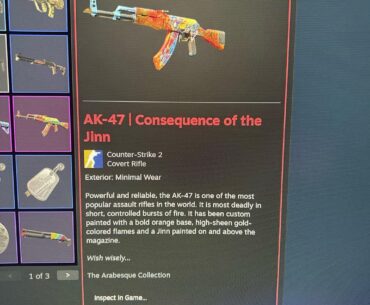 First armoury pass and pulled these, both min wear and only halfway through pass