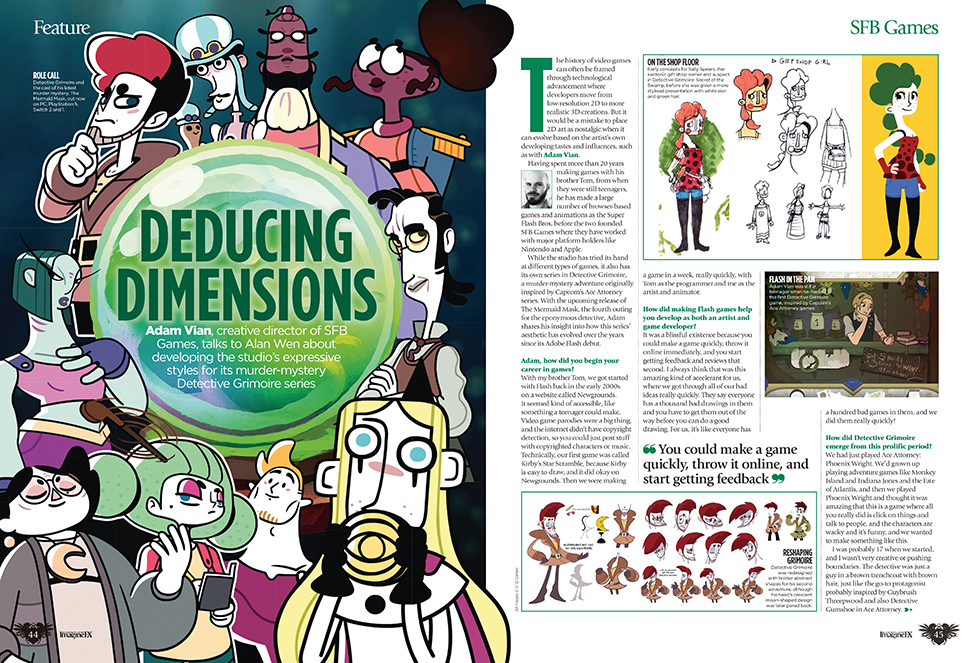 Images from issue 269 of ImagineFX magazine