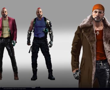 River Ward concept art. Do you like him more or less here? Would this have fit how he was written more or less?