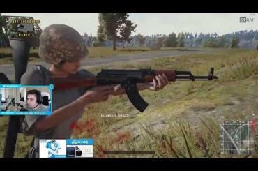 First game of PUBG - Shroud PUBG 2017