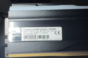 XMP won’t boot