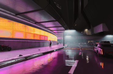 Every corner of Night City is a masterpiece