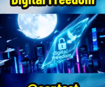 Animated a cyberpunk short about digital freedom — "you cannot imprison a ghost" 🕊️