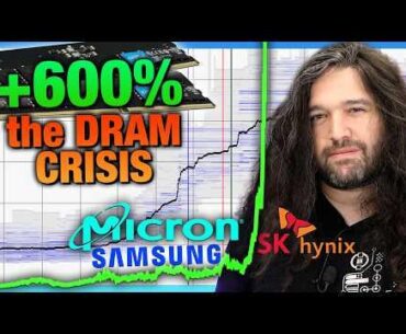 The DRAM Crisis: 600% Price Increases by Micron, SK Hynix, & Samsung | GamersNexus