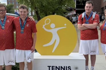 Lakeville's Cassie Haeg and Caden Roseth awarded bronze at USA Games | Lakeville