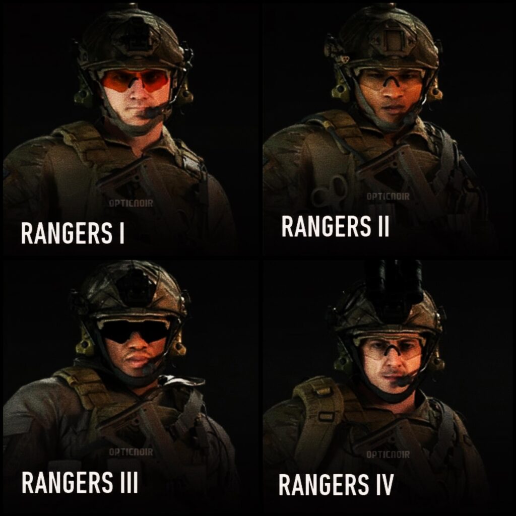 We need RANGER’s I-IV skins in CODM…🔥🪖