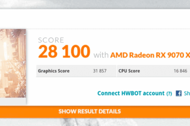 9950X + 9070 XT Time Spy and Steel Nomad Scores