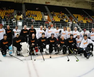 Gremlins hockey honors past, present, with alumni games