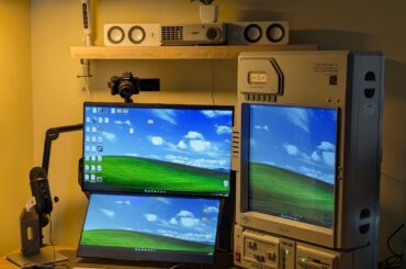 My current retro-inspired battlestation