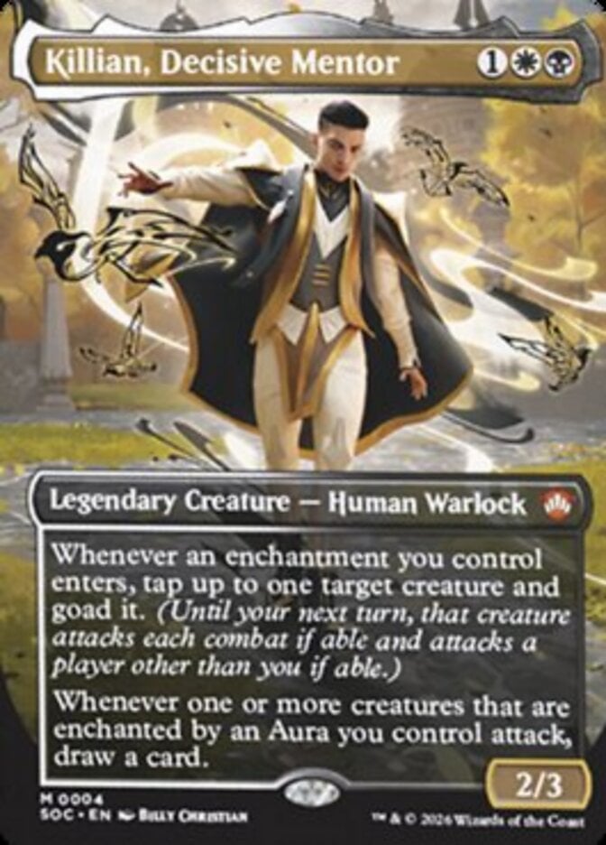 Killian, Decisive Mentor