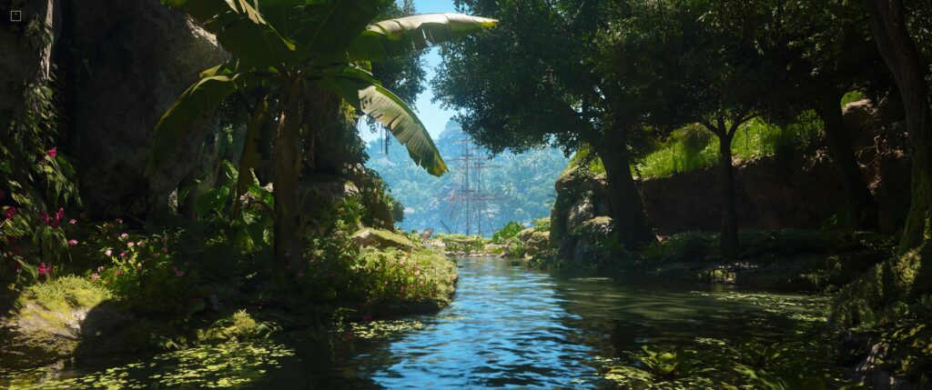 In vast openworld games I love to come across tucked away nooks like this. (ACBFR)