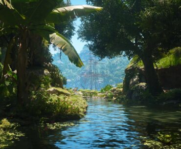 In vast openworld games I love to come across tucked away nooks like this. (ACBFR)