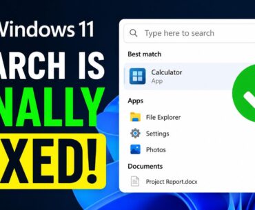 Microsoft Officially Removes Promotional Content From Windows Search