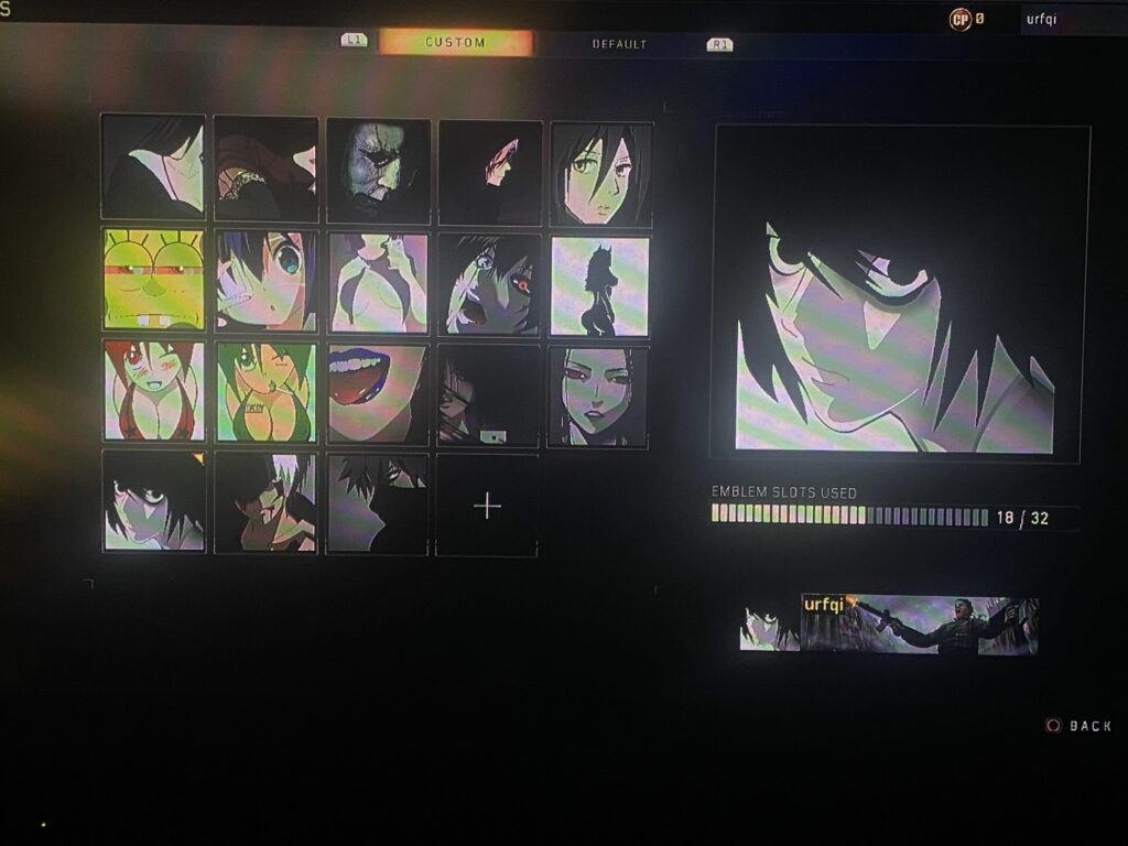 Trading bo4 emblems or could someone possibly hook me up with some emblems