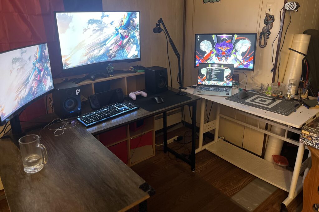 Setup as of now