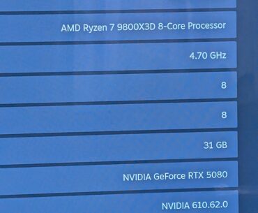 This month is my birthday and I bought myself a gaming computer.
