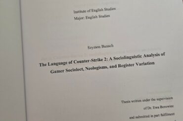 I just classified our comms and callouts as a separate sociolect, and graduated from college with this thesis