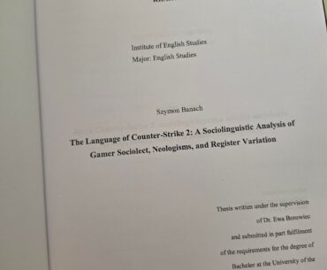 I just classified our comms and callouts as a separate sociolect, and graduated from college with this thesis