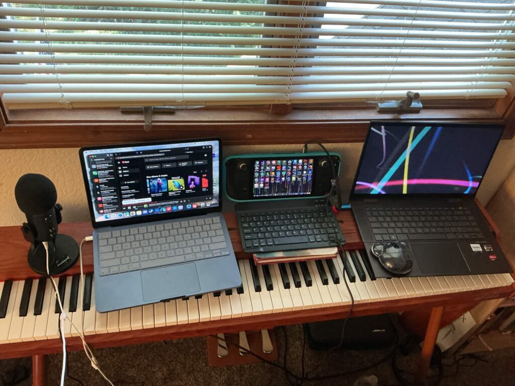 My shitty triforce of technology