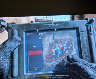 EMP drone interface blown up on PS5