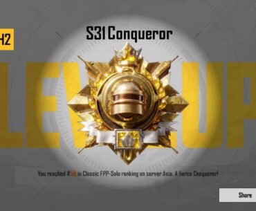 First time conqueror - FPP solo Asia