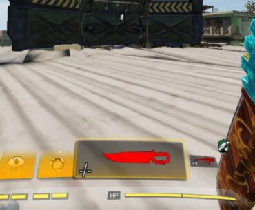 Guys I ran out of melee weapon 😔