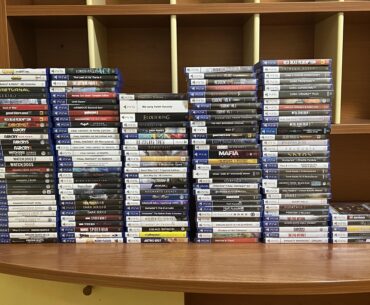 my collection of all my ps4/5 games