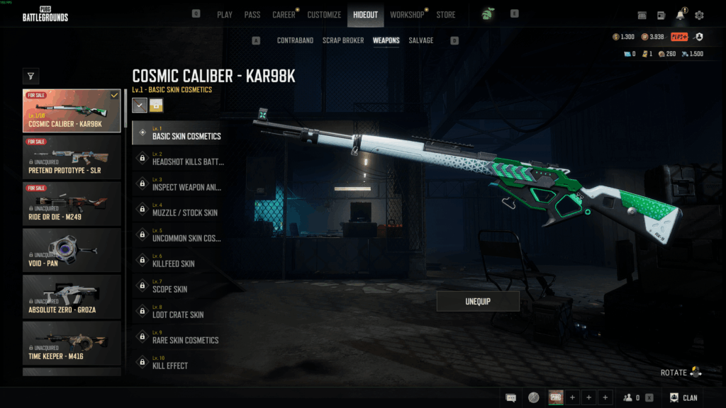 is this skin rare?