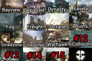 [Ghosts] Voting on the best Ghosts maps Day Eighteen: Collison and Goldrush are out. Vote for your Least Favorite Map