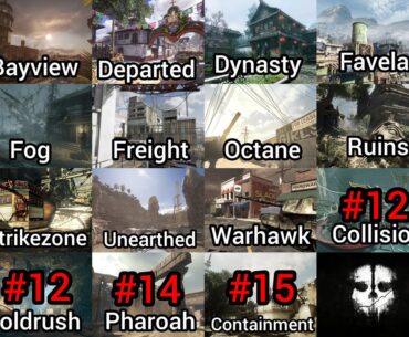 [Ghosts] Voting on the best Ghosts maps Day Eighteen: Collison and Goldrush are out. Vote for your Least Favorite Map