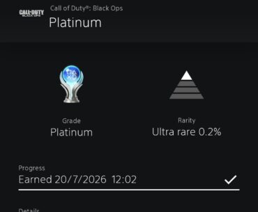 [cod] [bo1] Platinum!