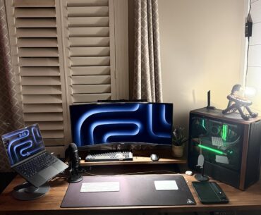 My software development /meetings / gaming setup