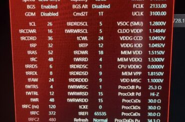 Anyway I can try and get 2200 FCLK stable? This is what I currently have achieved.
