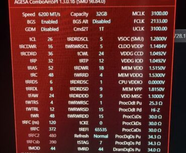 Anyway I can try and get 2200 FCLK stable? This is what I currently have achieved.