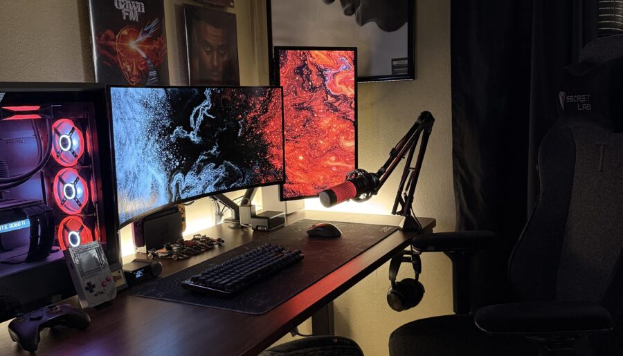 My gaming setup