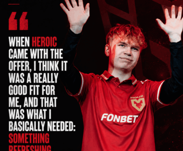 "When HEROIC came with the offer, I think it was a really good fit for me, and that was what I basically needed: something refreshing."-Brollan