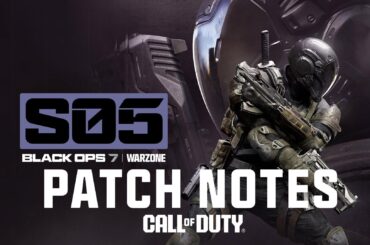Black Ops 7 Season 05 - Zombies | Patch Notes