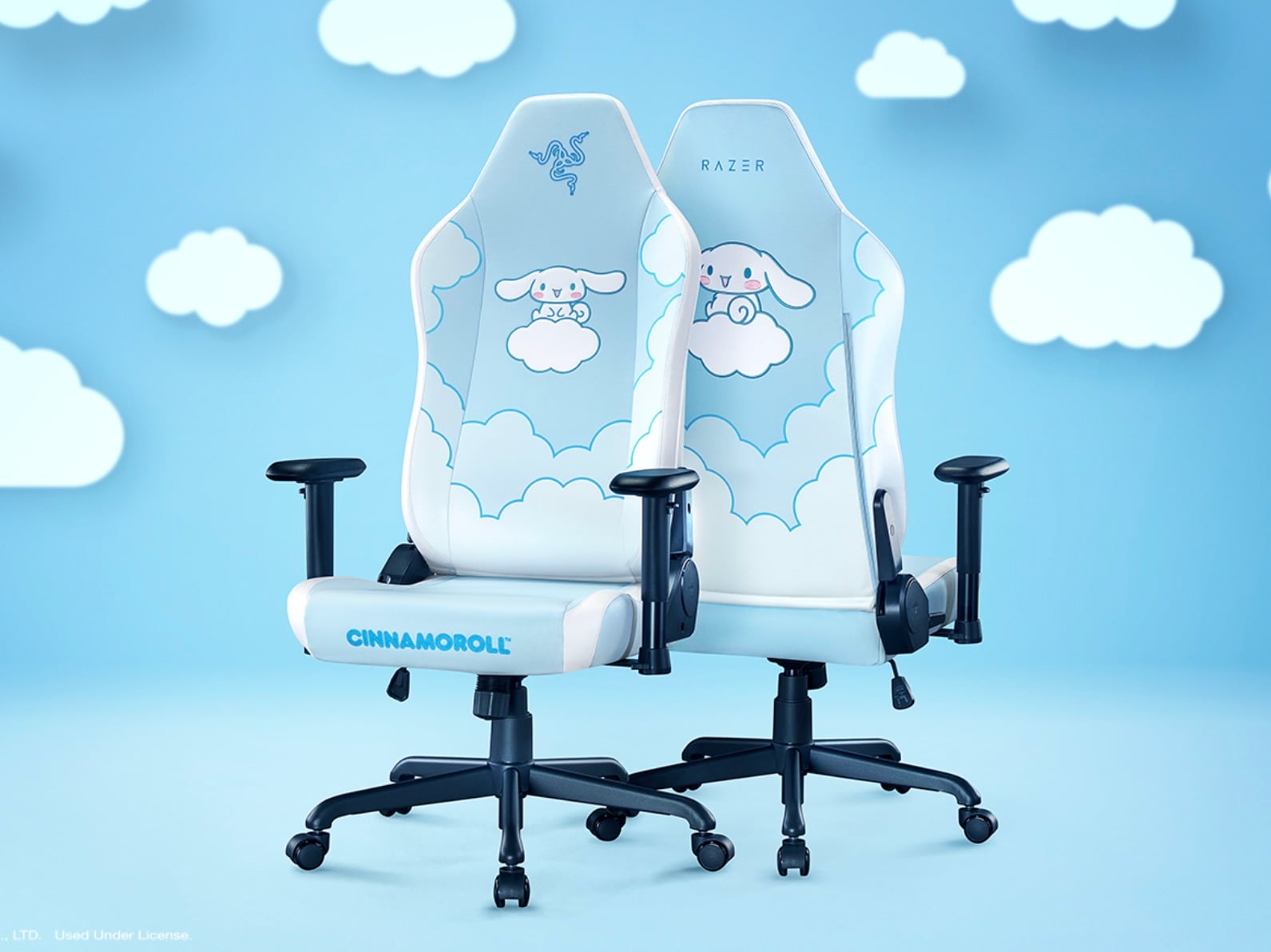 Razer Iskur V2 X Newgen gaming chair Cinnamoroll Edition