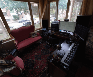Sunroom setup