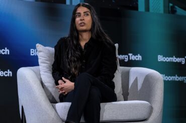 Asha Sharma, chief executive officer of Xbox,, during the Bloomberg Tech conference in San Francisco, California, US, on Thursday, June 4, 2026. The event brings together the leading CEOs, investors and innovators who are harnessing technology to change the world around us. Photographer: David Paul Morris/Bloomberg via Getty Images