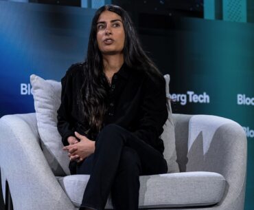 Asha Sharma, chief executive officer of Xbox,, during the Bloomberg Tech conference in San Francisco, California, US, on Thursday, June 4, 2026. The event brings together the leading CEOs, investors and innovators who are harnessing technology to change the world around us. Photographer: David Paul Morris/Bloomberg via Getty Images