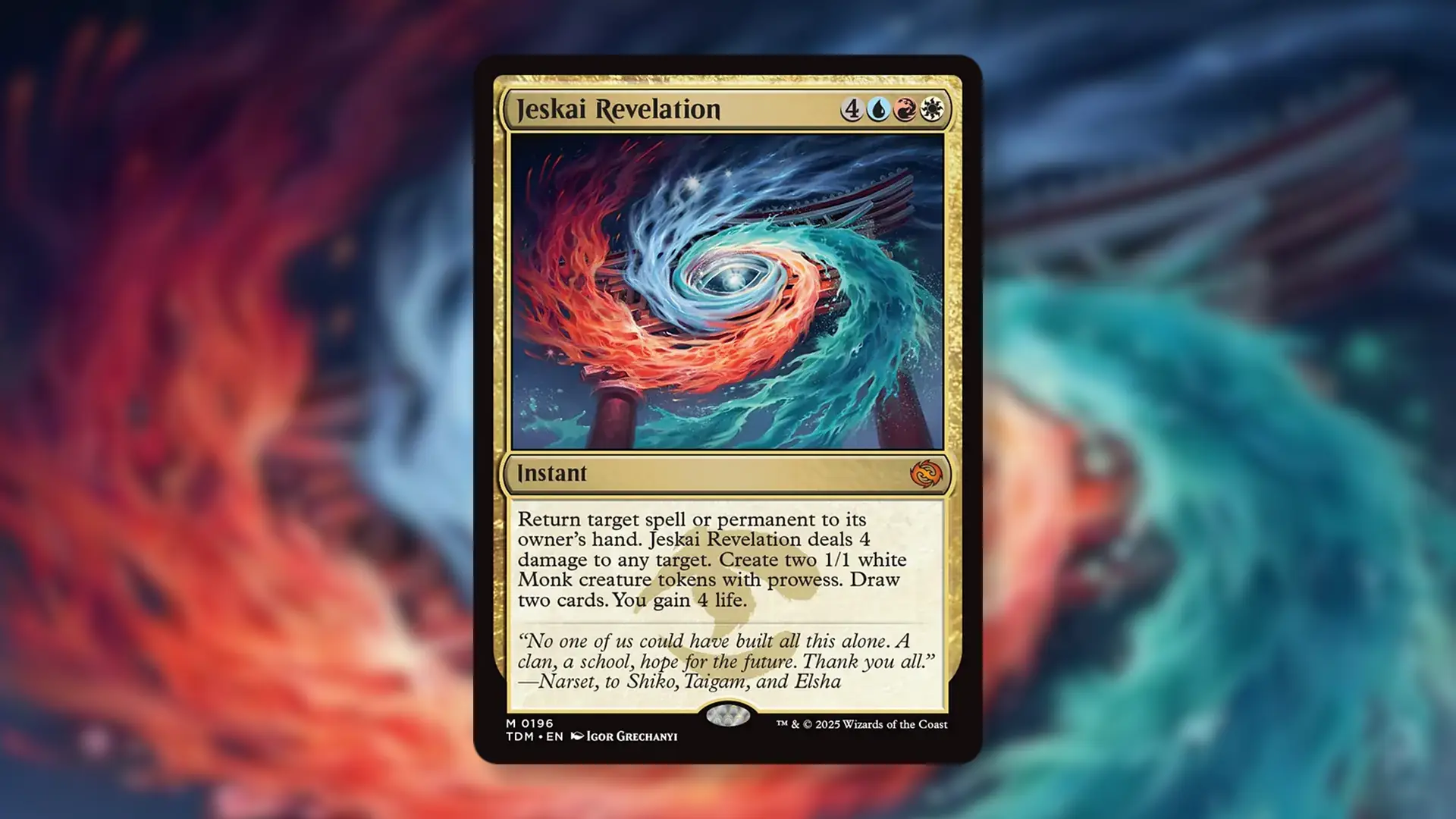 Standard Staple Control Spell Climbs 294% in Price Due to Consistent Demand MTG Jeskai Revelation